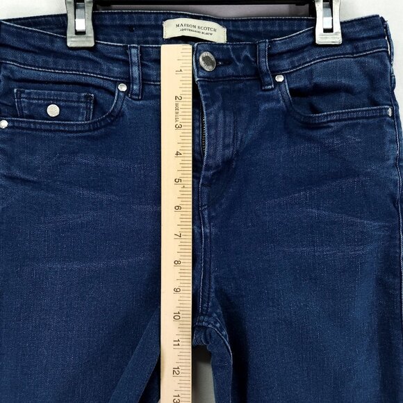 Maison Scotch Haut High Rise Skinny Jeans Size 30X32 Stretch Slimming - Picture 4 of 14